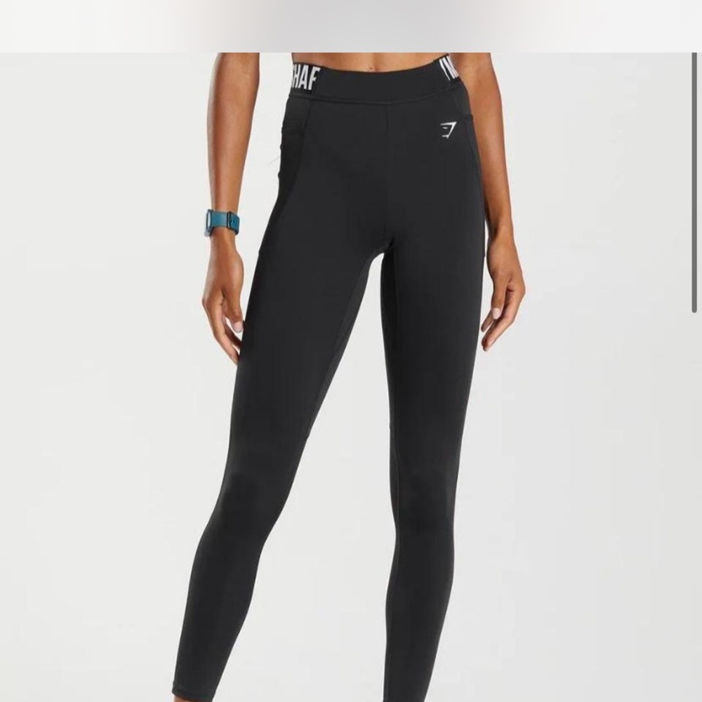 Gymshark Black High-Waisted Leggings